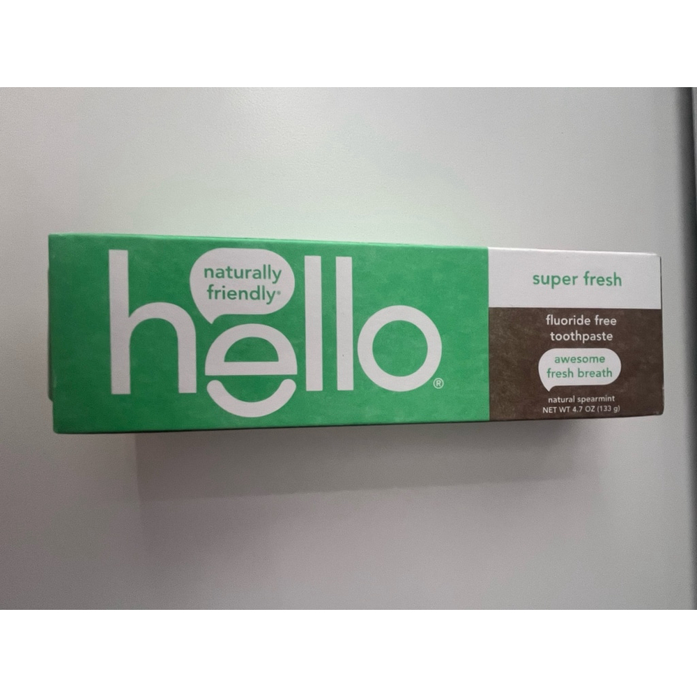 Hello Super Fresh Fluoride Free Toothpaste - 4.7 oz - Picture 2 of 8